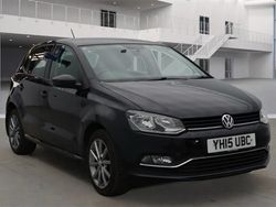Black Used 2015 VW Polo Design Hatchback | £7,000 (A bit pricey)