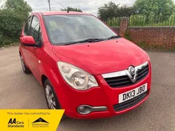 Red Used 2013 Vauxhall Agila S Hatchback | £2,499 (Good price)