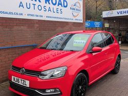 Red Used 2016 VW Polo SE Hatchback | £6,495 (A bit pricey)