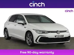 White Used 2022 VW Golf VIII R-line Hatchback | £22,049 (Fair price)