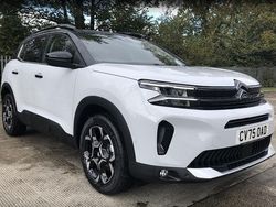White New 2025 Citroën C5 Aircross SUV | £25,495 (Fair price)