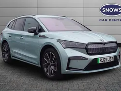 Silver Used 2023 Skoda Enyaq iV SportLine SUV | £27,999 (Good price)