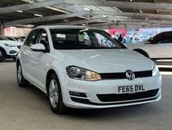 Candy white Used 2015 VW Golf VII Match Hatchback | £8,375 (Fair price)
