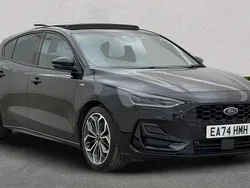 Black Used 2024 Ford Focus ST-Line X Hatchback | £24,399 (Expensive)