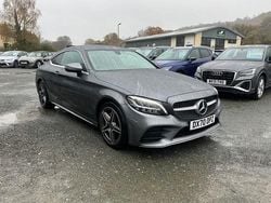 Grey Used 2020 Mercedes C220 AMG line Coupe | £16,995 (Fair price)