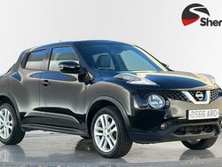 Black Used 2016 Nissan Juke N-Connecta SUV | £5,881 (Fair price)