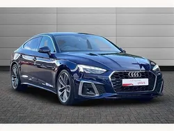 Navarra blue Used 2022 Audi A5 S-Line Coupe | £27,995 (A bit pricey)