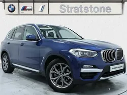 Blue Used 2019 BMW X3 xLine SUV | £24,994 (Fair price)