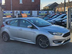 Silver Used 2017 Ford Focus ST-Line Hatchback | £4,495 (Super price)