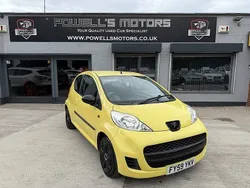 Yellow Used 2009 Peugeot 107 Hatchback | £1,995 (Fair price)
