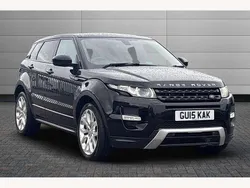 Black Used 2015 Land Rover Range Rover evoque Dynamic SUV | £10,690 (Fair price)