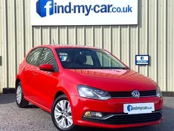 Red Used 2016 VW Polo SE Hatchback | £7,499 (Good price)
