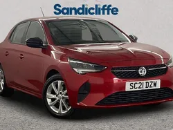 Red Used 2021 Vauxhall Corsa Hatchback | £9,781 (Fair price)