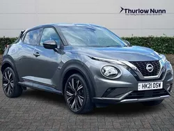 Grey Used 2021 Nissan Juke Tekna+ SUV | £14,875 (Fair price)