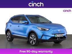 Blue Used 2023 MG ZS Trophy Connect Sedan | £16,749 (Fair price)