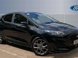 Black Used 2023 Ford Fiesta ST-Line Hatchback | £14,473 (Fair price)