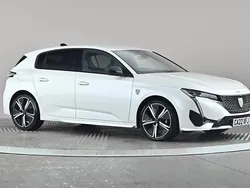 White Used 2022 Peugeot 308 GT Hatchback | £18,298 (Fair price)