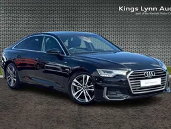 Black Used 2023 Audi A6 S-Line Sedan | £27,069 (Good price)