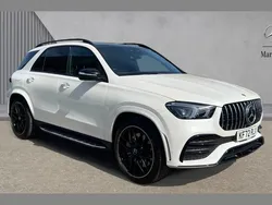 White Used 2022 Mercedes GLE53 AMG SUV | £68,450 (Fair price)