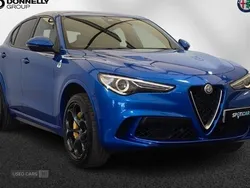 Blue Used 2019 Alfa Romeo Stelvio Quadrifoglio SUV | £37,995 (Good price)