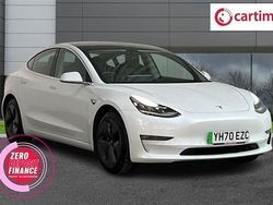White Used 2020 Tesla Model 3 Long Range AWD Sedan | £18,403 (Expensive)