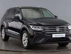 Black Used 2022 VW Tiguan Allspace Life SUV | £25,800 (Fair price)