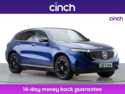Blue Used 2022 Mercedes EQC400 SUV | £23,399 (Super price)