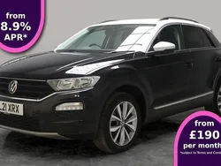 Black Used 2021 VW T-Roc Design SUV | £14,617 (Good price)