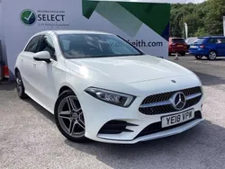 Polar white Used 2018 Mercedes A200 AMG line Hatchback | £15,450 (Good price)