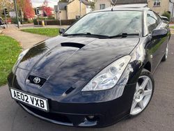 Black Used 2002 Toyota Celica Sport Hatchback | £7,995