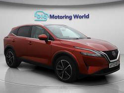 Red Used 2022 Nissan Qashqai Tekna SUV | £19,339 (A bit pricey)