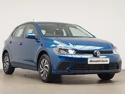 Blue New 2025 VW Polo Life Hatchback | £20,395 (Good price)
