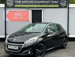 Black Used 2017 Peugeot 208 Hatchback | £5,790 (Fair price)