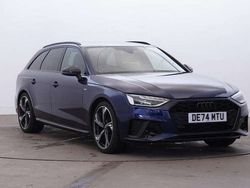 Blue Used 2024 Audi A4 Black Edition Estate | £35,995