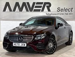 Red Used 2020 Mercedes E400 AMG Line Premium Plus Coupe | £30,990 (Fair price)