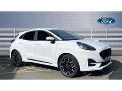 White Used 2024 Ford Puma Gen-E ST-Line X SUV | £18,515