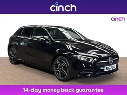 Black Used 2022 Mercedes A250 AMG line Hatchback | £20,849 (Fair price)