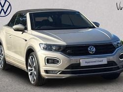 Silver Used 2020 VW T-Roc Cabriolet R-line Cabriolet | £19,247 (Good price)