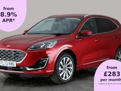Red Used 2022 Ford Kuga Vignale SUV | £19,472 (Fair price)