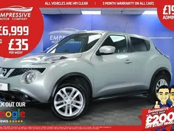 Silver Used 2017 Nissan Juke N-Connecta SUV | £6,999 (Fair price)