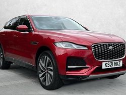 Red Used 2021 Jaguar F-Pace SUV | £30,250 (Expensive)