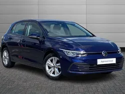 Blue Used 2021 VW Golf VIII Life Hatchback | £17,195 (Good price)