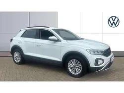 White Used 2022 VW T-Roc Life SUV | £18,113 (Fair price)