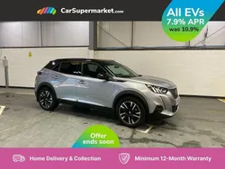 Grey Used 2020 Peugeot e-2008 GT-line SUV | £12,697 (Fair price)