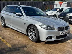 Silver Used 2014 BMW 520 M Sport Estate | £4,500 (Good price)