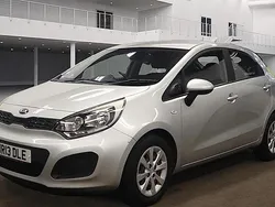 Silver Used 2013 Kia Rio 2 Hatchback | £4,550 (Fair price)