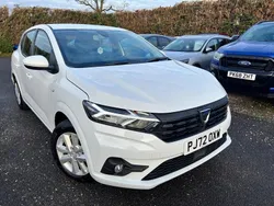 White Used 2022 Dacia Sandero Comfort Hatchback | £9,900 (Fair price)