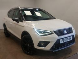 White Used 2021 Seat Arona FR Sport SUV | £13,998 (Fair price)