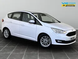 White Used 2018 Ford C-MAX Zetec MPV | £12,995 (Expensive)