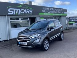 Grey Used 2018 Ford Ecosport Titanium SUV | £7,850 (Fair price)